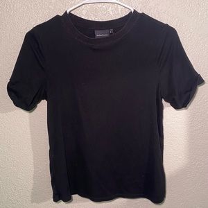 Richer poorer black tee